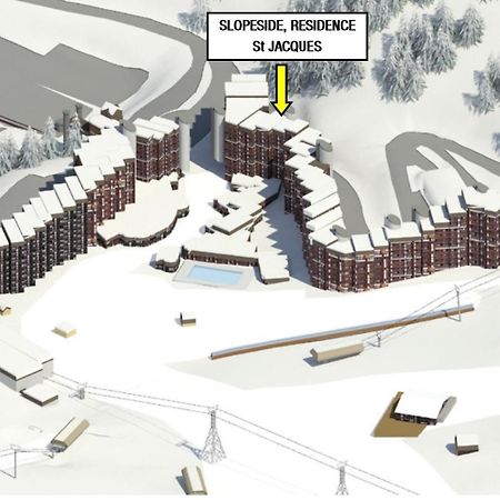 Ferienwohnung Slopeside La Plagne Bellecote Exterior foto